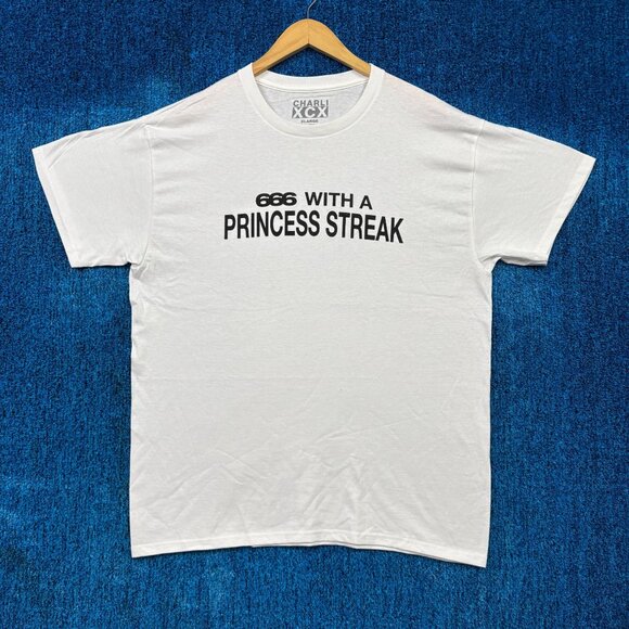 Charli xcx 360 Lyric brat Album Electric Dance Club Tee XL - Picture 1 of 4